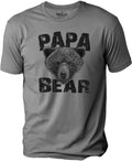 Papa Bear Shirt | Funny Shirt Men - Fathers Day Gift - Dad Shirt - Husband Gift - Proud Father Gift - Graphic Novelty Funny Tshirt - eBollo.com