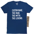 Personalized "The Man, The Myth, The Legend" T-Shirt – Father's Day Gift