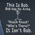 Funny "This is Bob" Knock Knock Joke T-Shirt, Humor Tee