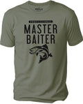Funny Fishing Shirt – Pro Master Baiter T-Shirt, Fisherman Humor Tee, Gag Gift for Men