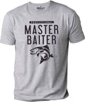 Funny Fishing Shirt – Pro Master Baiter T-Shirt, Fisherman Humor Tee, Gag Gift for Men