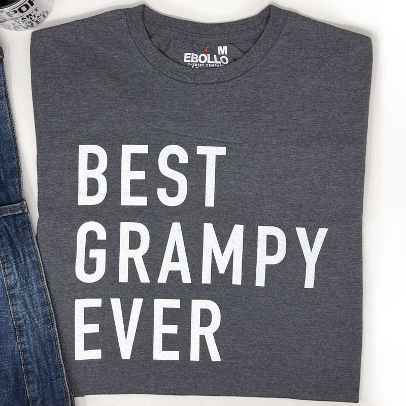 Best Grampy Ever T-Shirt, Funny Father's Day Gift for Grandpa, Granddad Tee