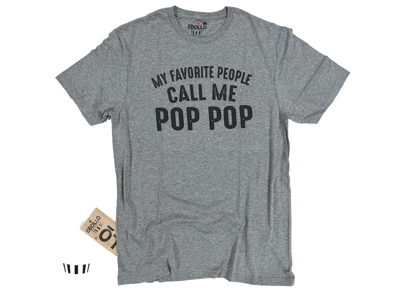 Funny Grandpa T-Shirt, Call Me Pop Pop, Father's Day Gift
