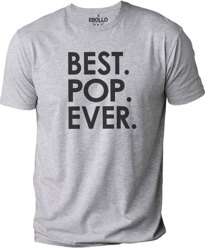 Funny 'Best Pop Ever' Men's T-Shirt, Gift for Dad