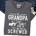 Funny Camo Grandpa Shirt – Personalized Gift for Dad