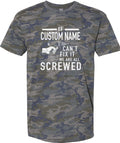 Funny Camo Grandpa Shirt – Personalized Gift for Dad