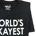 World's Okayest Dad Shirt, Funny Men's Tee, Father's Day Gift