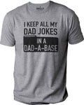 Dad Jokes T-Shirt, Funny Sarcastic Tee, Father's Day Gift