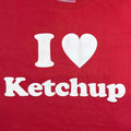 Funny I Love Ketchup T-Shirt: Novelty Foodie Tee