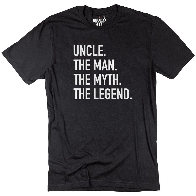 Funny Uncle T-Shirt: The Man, The Myth, The Legend