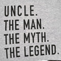 Funny Uncle T-Shirt: The Man, The Myth, The Legend