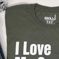 Funny Husband Gift: I Love My Smokin Hot Wife T-Shirt