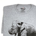 Elephant Graphic Men's T-Shirt: Retro Style Tee, Father's Day Gift