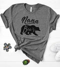 Nana Bear Shirt, Grandma Gift, Women's Tee