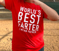 Funny Father's Day T-Shirt, World's Best Farter Humor Gift