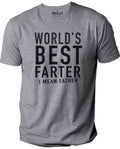 Funny Father's Day T-Shirt, World's Best Farter Humor Gift