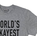 World's Okayest Husband T-Shirt | Funny Father's Day Gift