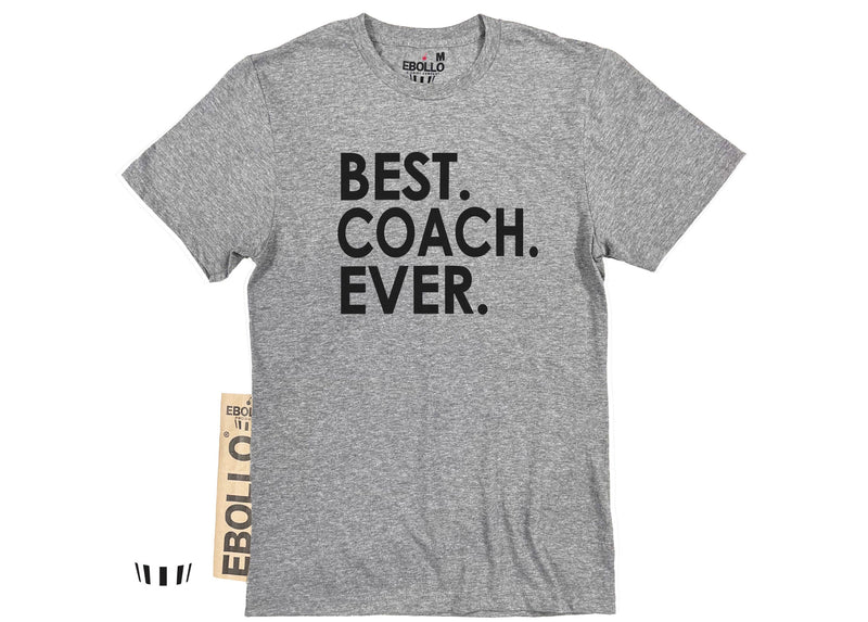 Best Coach Ever T-Shirt – Sports Mentor Gift