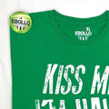 Kiss Me I'm Half Irish T-Shirt: Funny St Patrick's Day Tee
