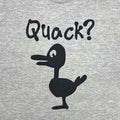 Funny Duck Graphic Men's T-Shirt | Quack Dad Gift