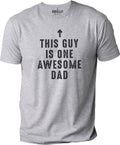 Awesome Dad T-Shirt, Funny Fathers Day Gift for Husband