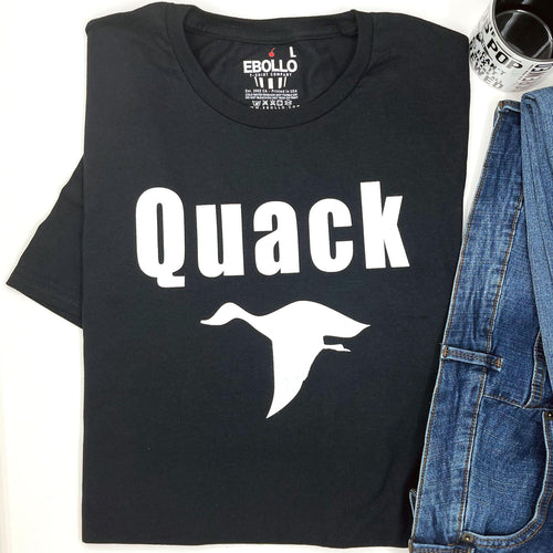 Funny Quack Duck Graphic Tee: Husband Dad Gift