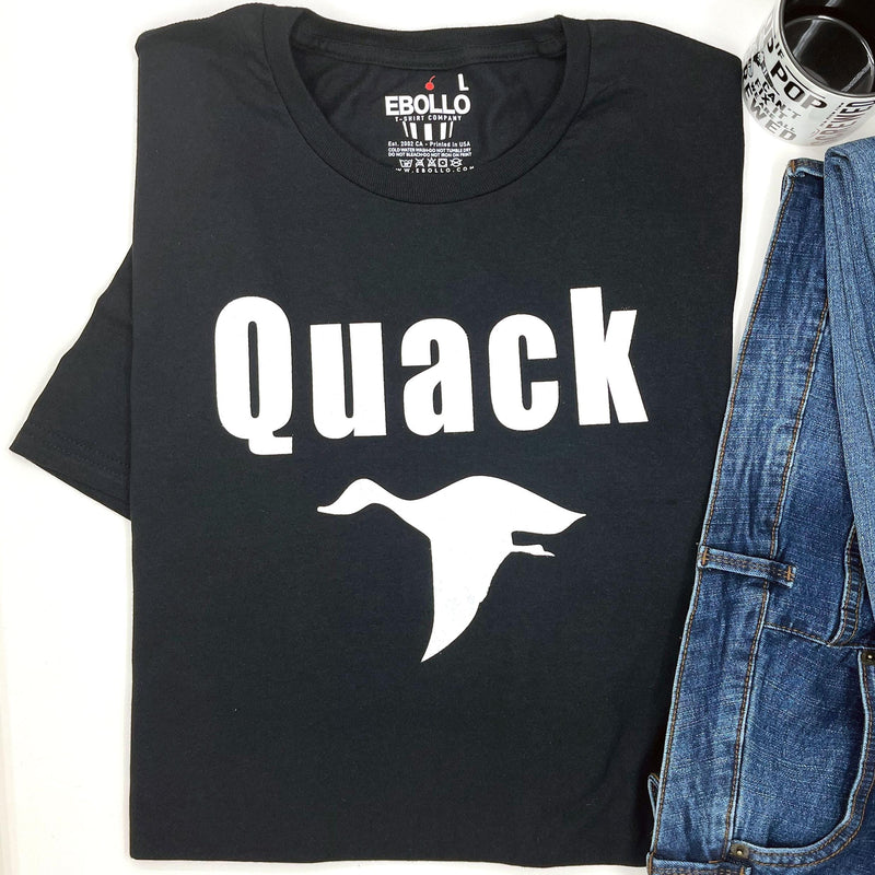 Funny Quack Duck Graphic Tee: Husband Dad Gift