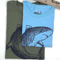 Shark Graphic T-Shirt: Funny Men's Tee, Husband Gift