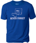 Never Forget Cassette Tape T-Shirt: Retro Humor Tee