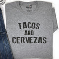 Tacos and Cervezas Shirt: Funny Dad Vacation Tee