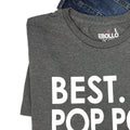 Best Pop Pop Ever Shirt, Dad Gift, Father's Day Tee for Grandpa & Papa