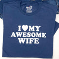 I Love My Wife Shirt, Funny Christmas Gift for Him, Husband, Father's Day