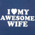 I Love My Wife Shirt, Funny Christmas Gift for Him, Husband, Father's Day