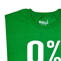0% Irish Funny St. Patrick's Day Tee, Unisex Casual Irish Humor T-Shirt Gift