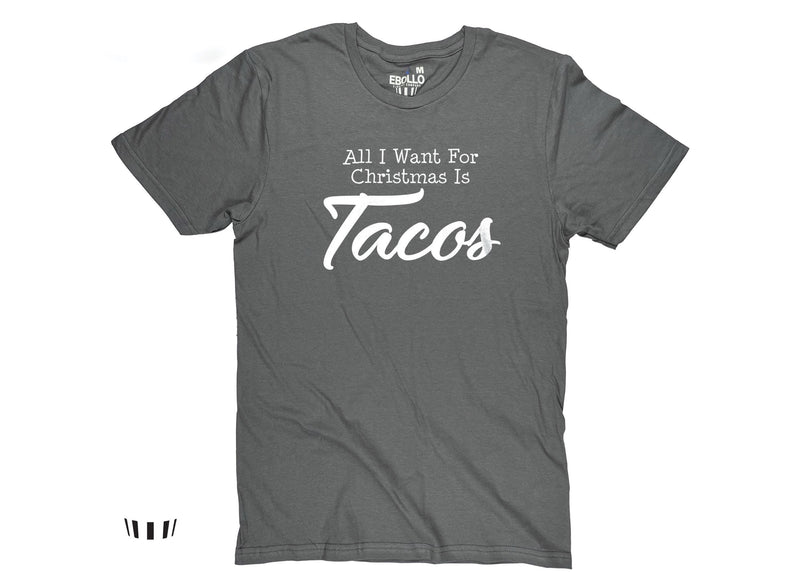 Funny Christmas Tacos Shirt – for Men