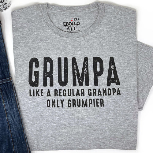 Funny Grumpa T-Shirt: Quirky Grandpa Gift