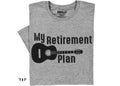 Funny Retirement Guitar T-Shirt, Father's Day Gift