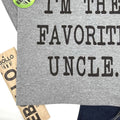 Favorite Uncle T Shirt Men’s Funny Gift Tee for Father’s Day, Uncle Birthday