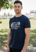 Eat Sleep Baseball Repeat T-Shirt, Funny Player/Fan Cotton Sports Gift