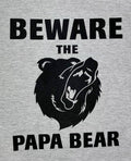 Papa Bear Shirt: Funny Dad Gift, Father's Day Tee