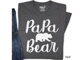 Papa Bear T-Shirt for Men, Funny Dad Gift, Father's Day Shirt