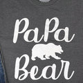 Papa Bear T-Shirt for Men, Funny Dad Gift, Father's Day Shirt