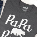 Papa Bear T-Shirt for Men, Funny Dad Gift, Father's Day Shirt