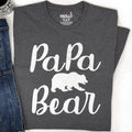 Papa Bear T-Shirt for Men, Funny Dad Gift, Father's Day Shirt