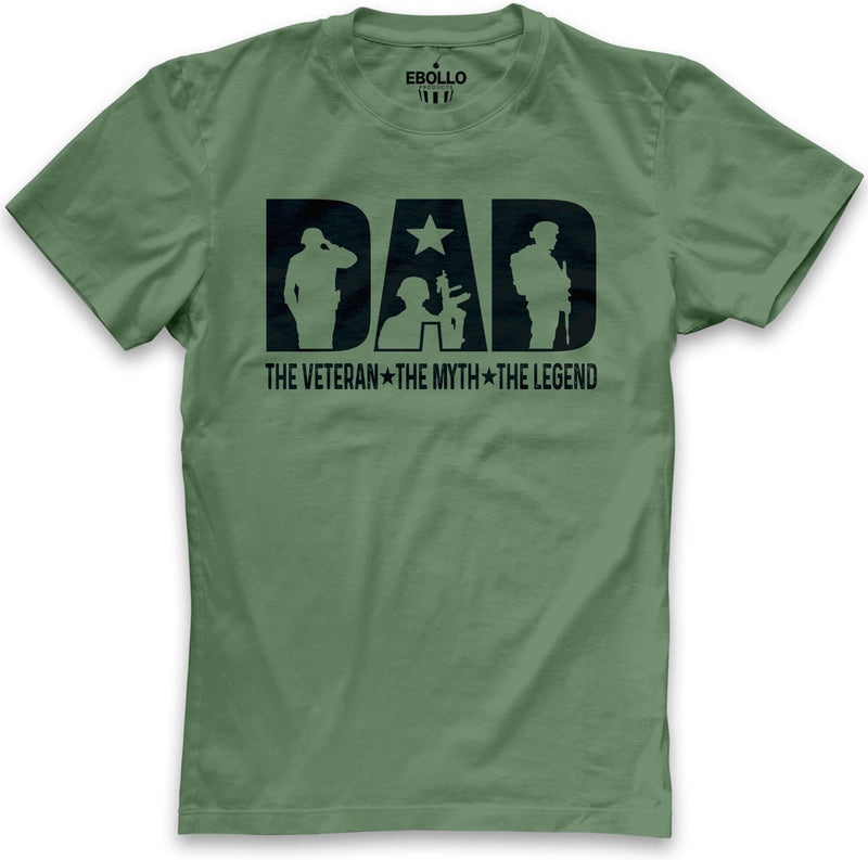 Dad The Veteran T-Shirt | Funny Father's Day Gift