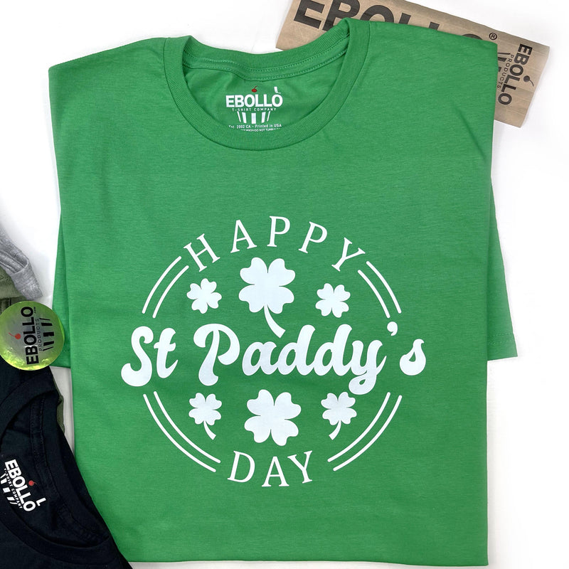Funny St Patricks Day Shirt: St Paddy's Lucky Shamrock Irish Tee