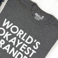 World's Okayest Grandpa Shirt | Funny Father's Day Gift