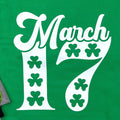 Lucky Shamrock Irish Shirt, St Patrick's Day March 17 Tee