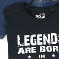 Legends Are Born in February Shirt: Funny Men's Birthday Tee