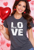 Love T-Shirt - Valentines Day Gift for Wife, Soft Cotton Tee